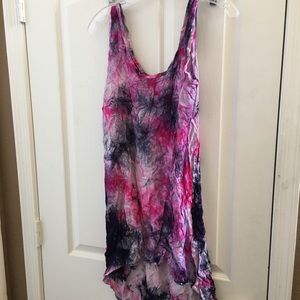 FINAL MARKDOWN JUNIOR planet gold summer dress large